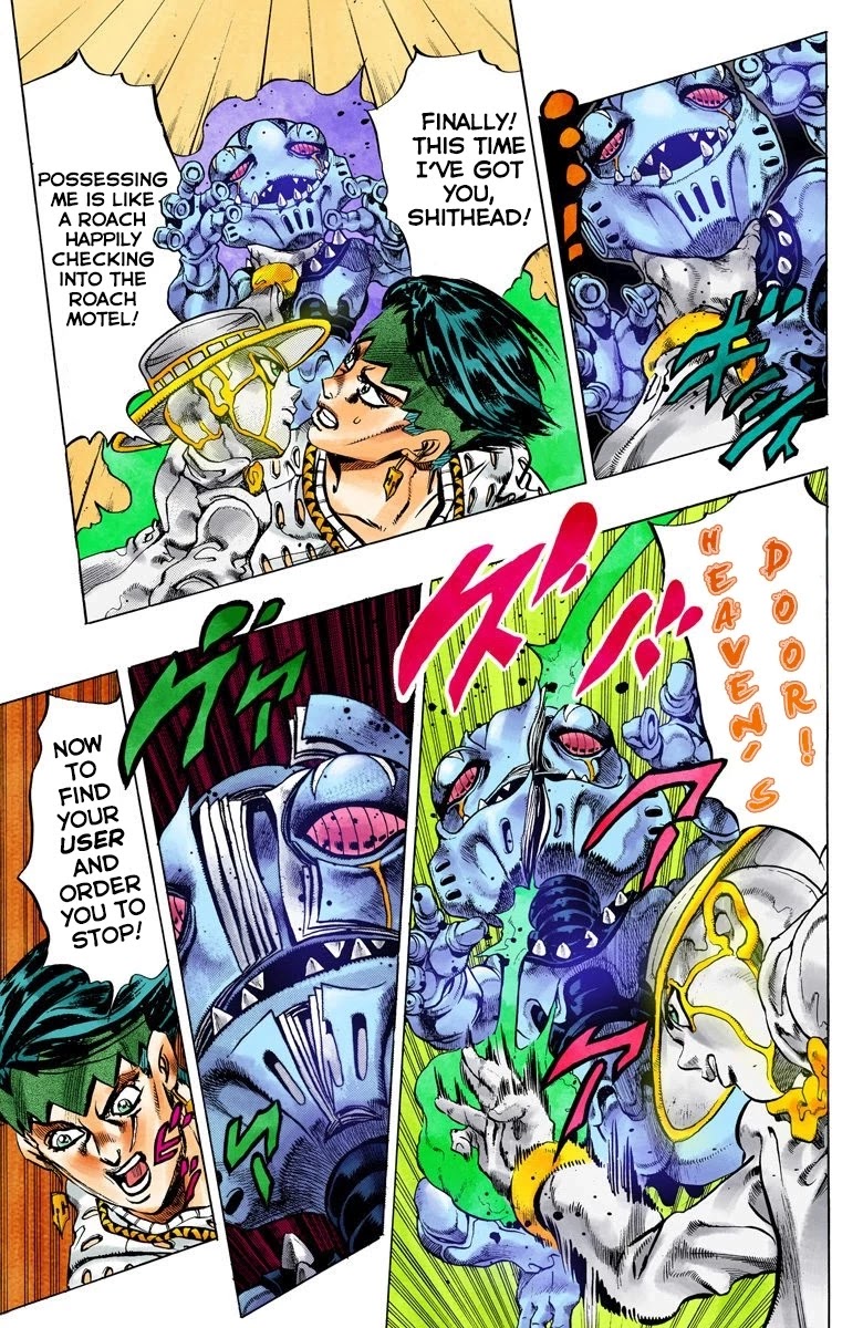 JoJo's Bizarre Adventure Part 4 - Diamond is Unbreakable (Official Colored) Chapter 149 page 4 - Chapter 149: Cheap Trick Part 3