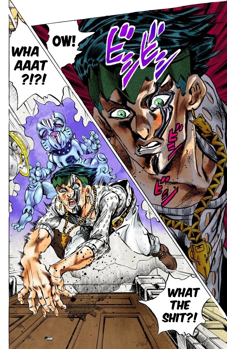 JoJo's Bizarre Adventure Part 4 - Diamond is Unbreakable (Official Colored) Chapter 149 page 5 - Chapter 149: Cheap Trick Part 3