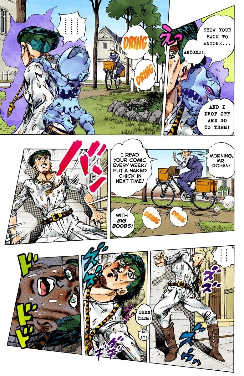 JoJo's Bizarre Adventure Part 4 - Diamond is Unbreakable (Official Colored) Chapter 149 page 8 - Chapter 149: Cheap Trick Part 3