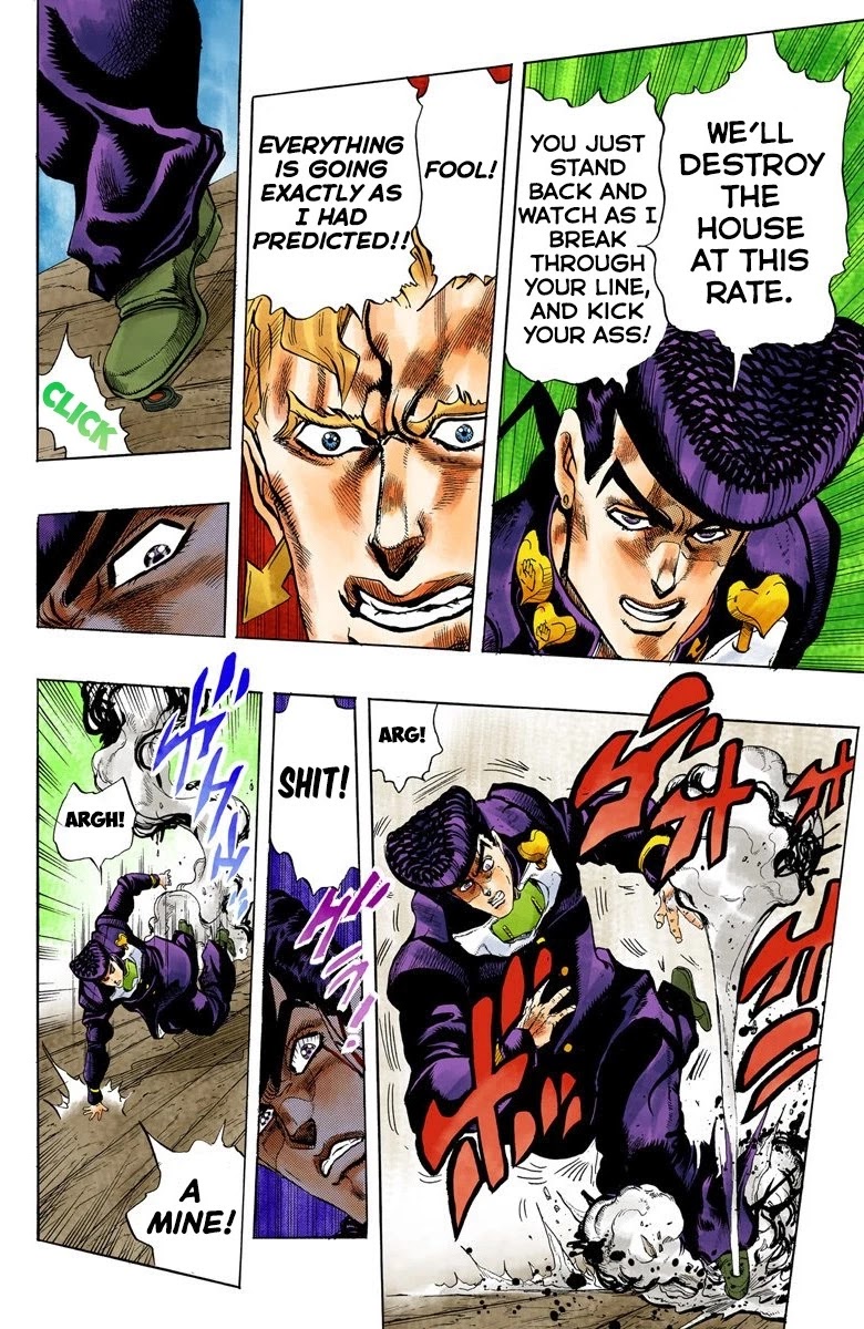 JoJo's Bizarre Adventure Part 4 - Diamond is Unbreakable (Official Colored) Chapter 15 page 11 - Chapter 15: The Nijimura Brothers - Part 7