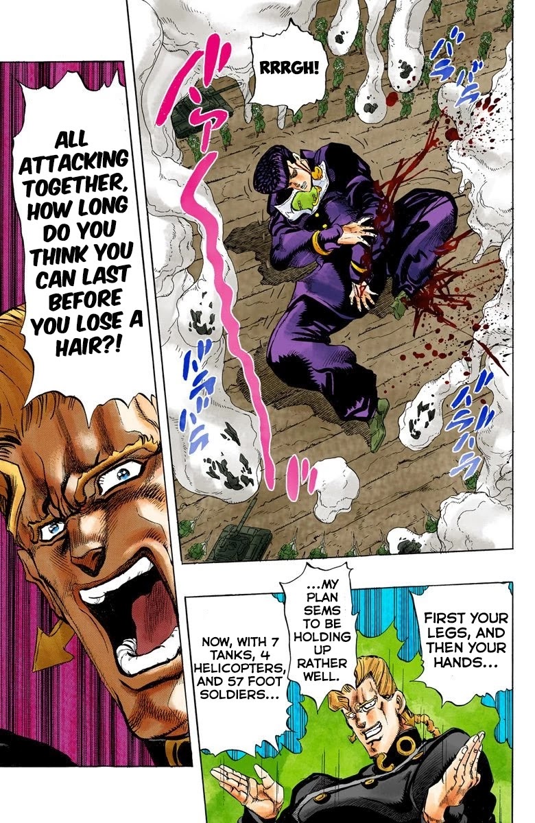 JoJo's Bizarre Adventure Part 4 - Diamond is Unbreakable (Official Colored) Chapter 15 page 14 - Chapter 15: The Nijimura Brothers - Part 7
