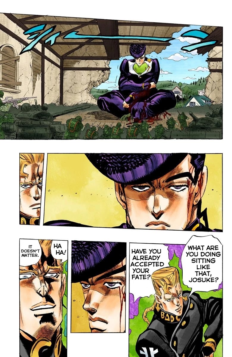 JoJo's Bizarre Adventure Part 4 - Diamond is Unbreakable (Official Colored) Chapter 15 page 16 - Chapter 15: The Nijimura Brothers - Part 7