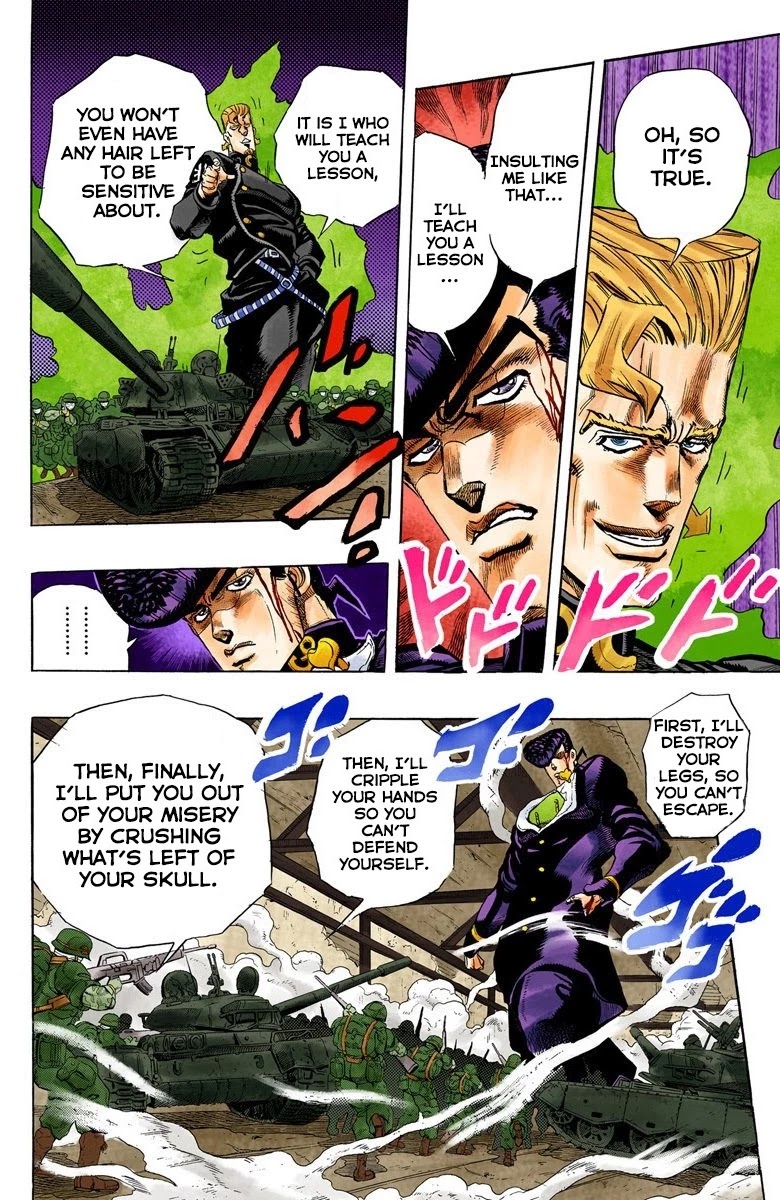 JoJo's Bizarre Adventure Part 4 - Diamond is Unbreakable (Official Colored) Chapter 15 page 5 - Chapter 15: The Nijimura Brothers - Part 7