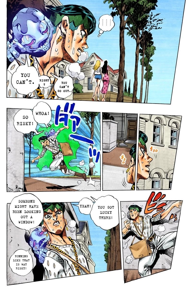 JoJo's Bizarre Adventure Part 4 - Diamond is Unbreakable (Official Colored) Chapter 150 page 13 - Chapter 150: Cheap Trick Part 4