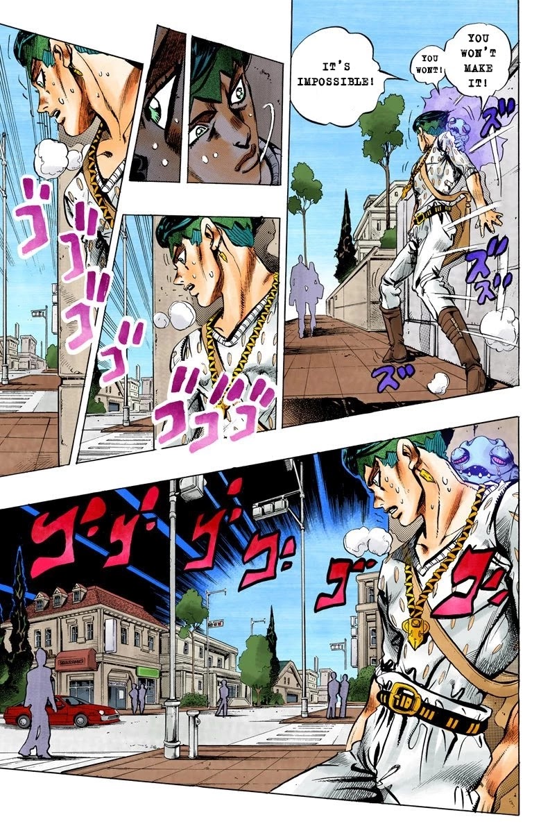 JoJo's Bizarre Adventure Part 4 - Diamond is Unbreakable (Official Colored) Chapter 150 page 14 - Chapter 150: Cheap Trick Part 4