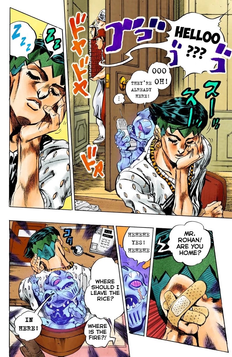 JoJo's Bizarre Adventure Part 4 - Diamond is Unbreakable (Official Colored) Chapter 150 page 7 - Chapter 150: Cheap Trick Part 4