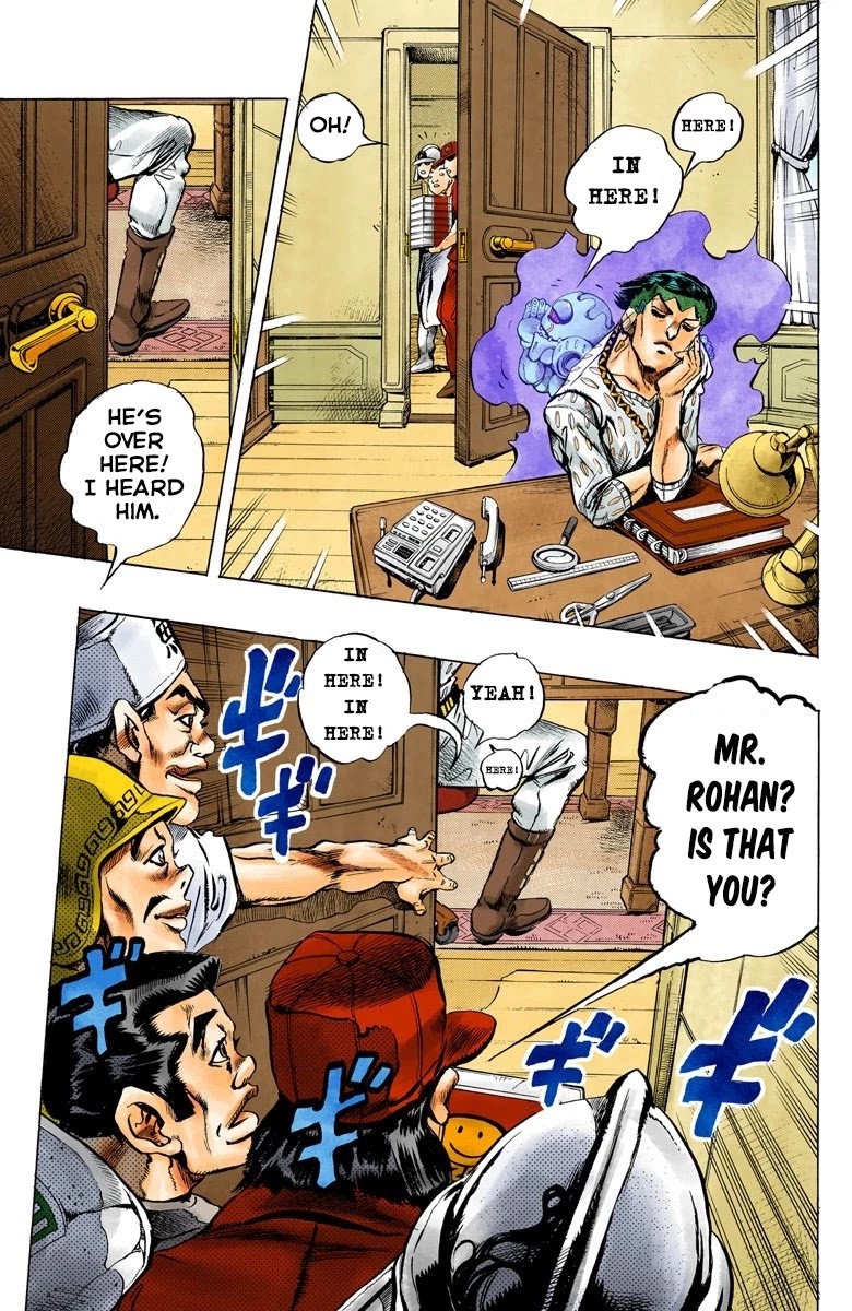 JoJo's Bizarre Adventure Part 4 - Diamond is Unbreakable (Official Colored) Chapter 150 page 8 - Chapter 150: Cheap Trick Part 4