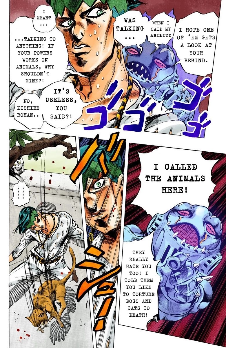 JoJo's Bizarre Adventure Part 4 - Diamond is Unbreakable (Official Colored) Chapter 151 page 11 - Chapter 151: Cheap Trick Part 5