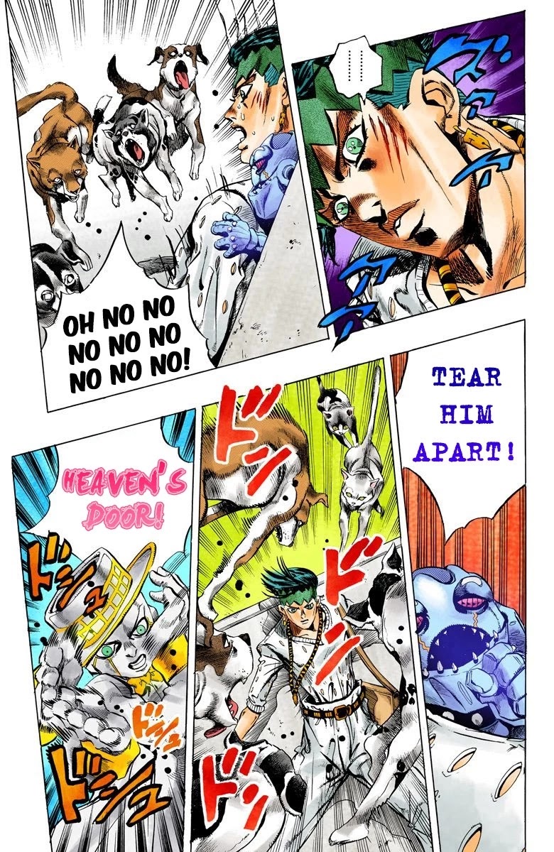 JoJo's Bizarre Adventure Part 4 - Diamond is Unbreakable (Official Colored) Chapter 151 page 12 - Chapter 151: Cheap Trick Part 5