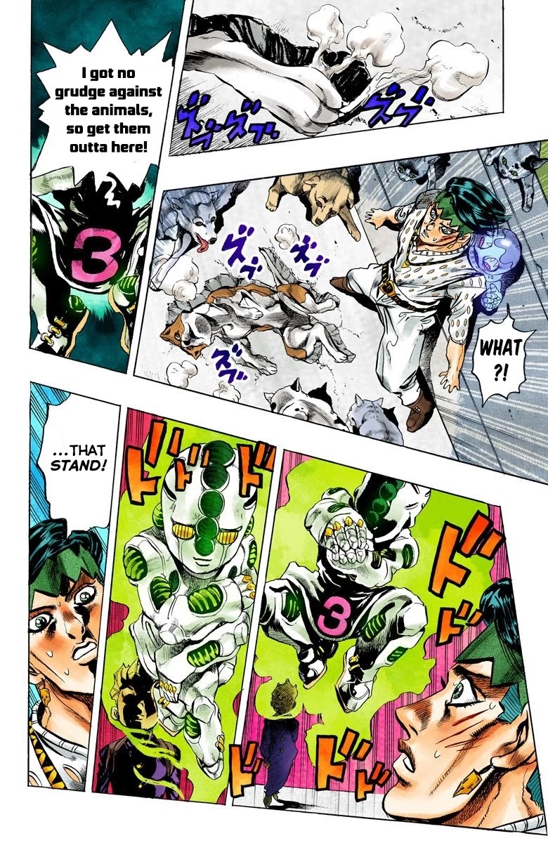 JoJo's Bizarre Adventure Part 4 - Diamond is Unbreakable (Official Colored) Chapter 151 page 14 - Chapter 151: Cheap Trick Part 5