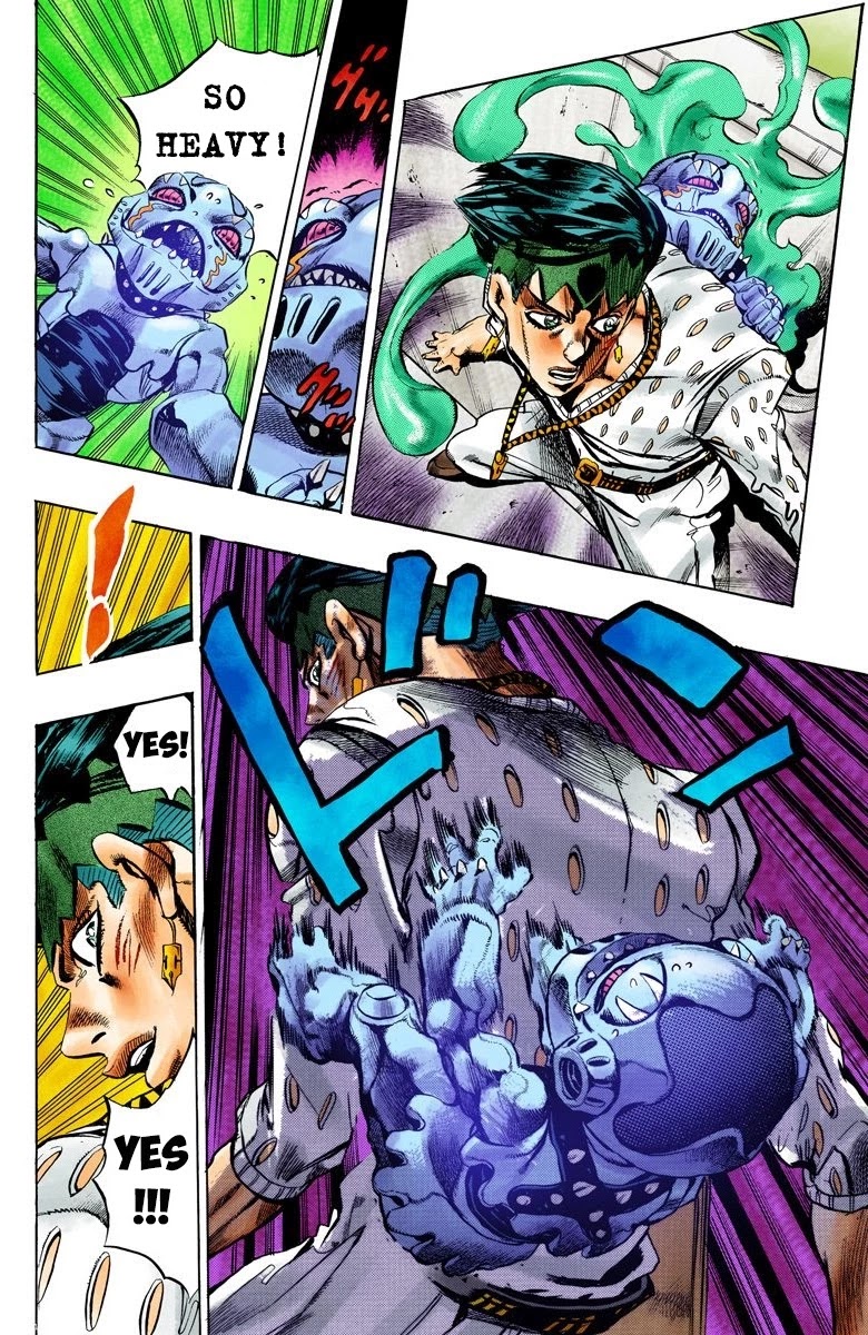 JoJo's Bizarre Adventure Part 4 - Diamond is Unbreakable (Official Colored) Chapter 151 page 18 - Chapter 151: Cheap Trick Part 5
