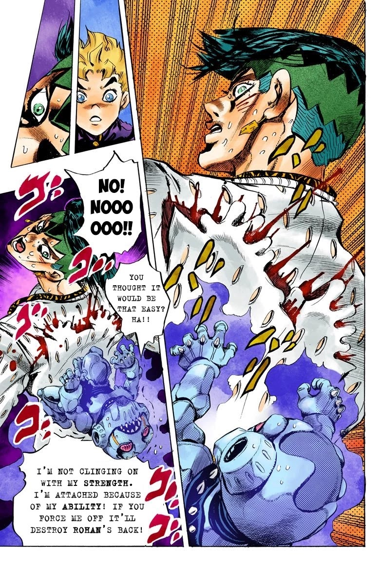 JoJo's Bizarre Adventure Part 4 - Diamond is Unbreakable (Official Colored) Chapter 151 page 19 - Chapter 151: Cheap Trick Part 5
