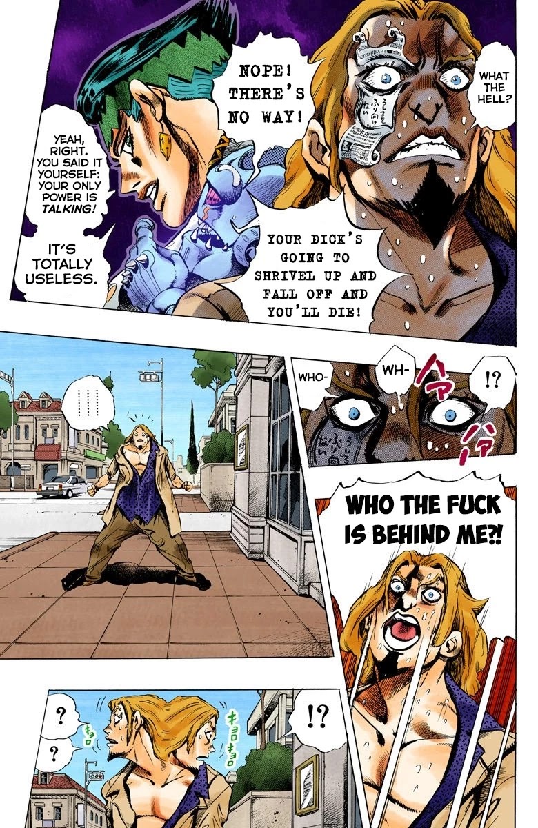 JoJo's Bizarre Adventure Part 4 - Diamond is Unbreakable (Official Colored) Chapter 151 page 4 - Chapter 151: Cheap Trick Part 5