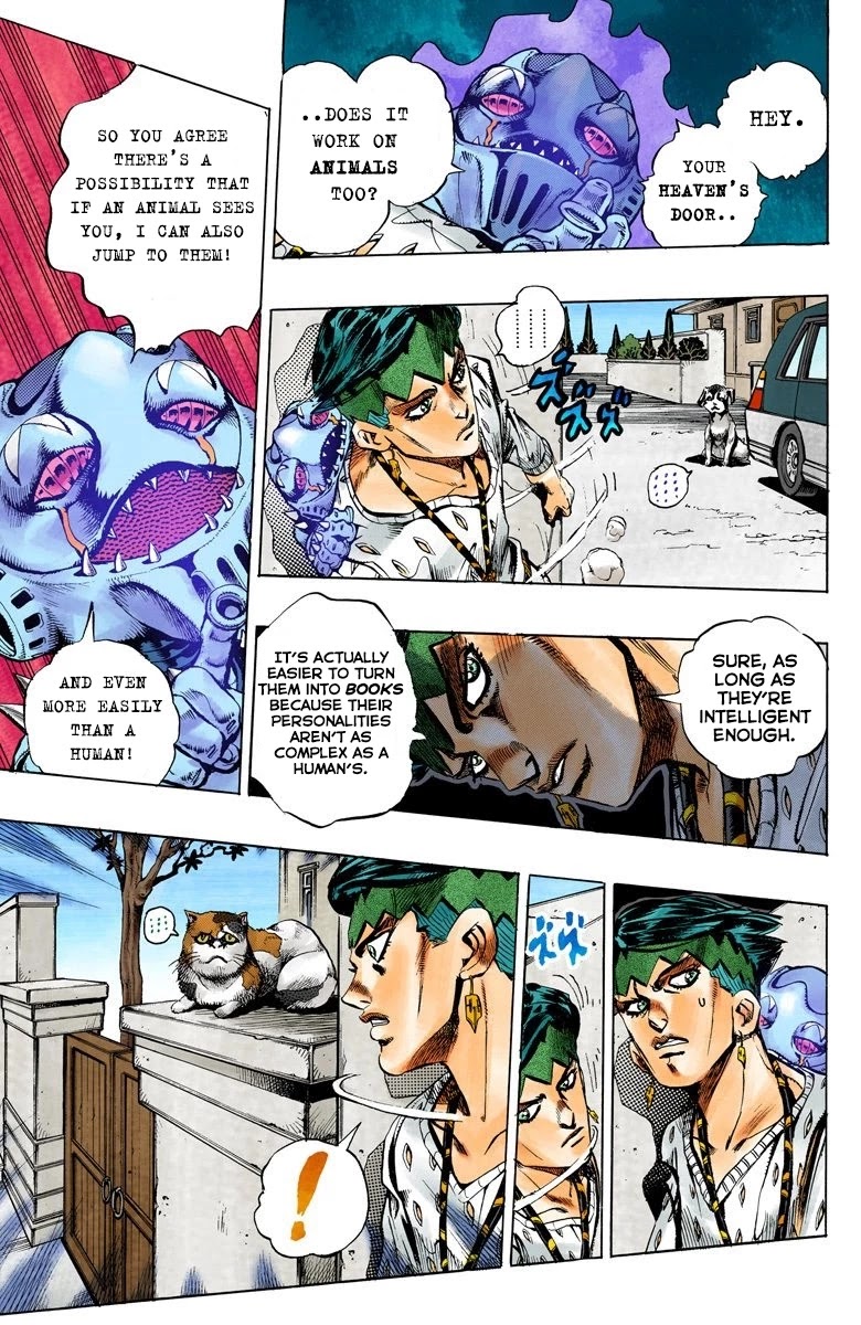 JoJo's Bizarre Adventure Part 4 - Diamond is Unbreakable (Official Colored) Chapter 151 page 6 - Chapter 151: Cheap Trick Part 5
