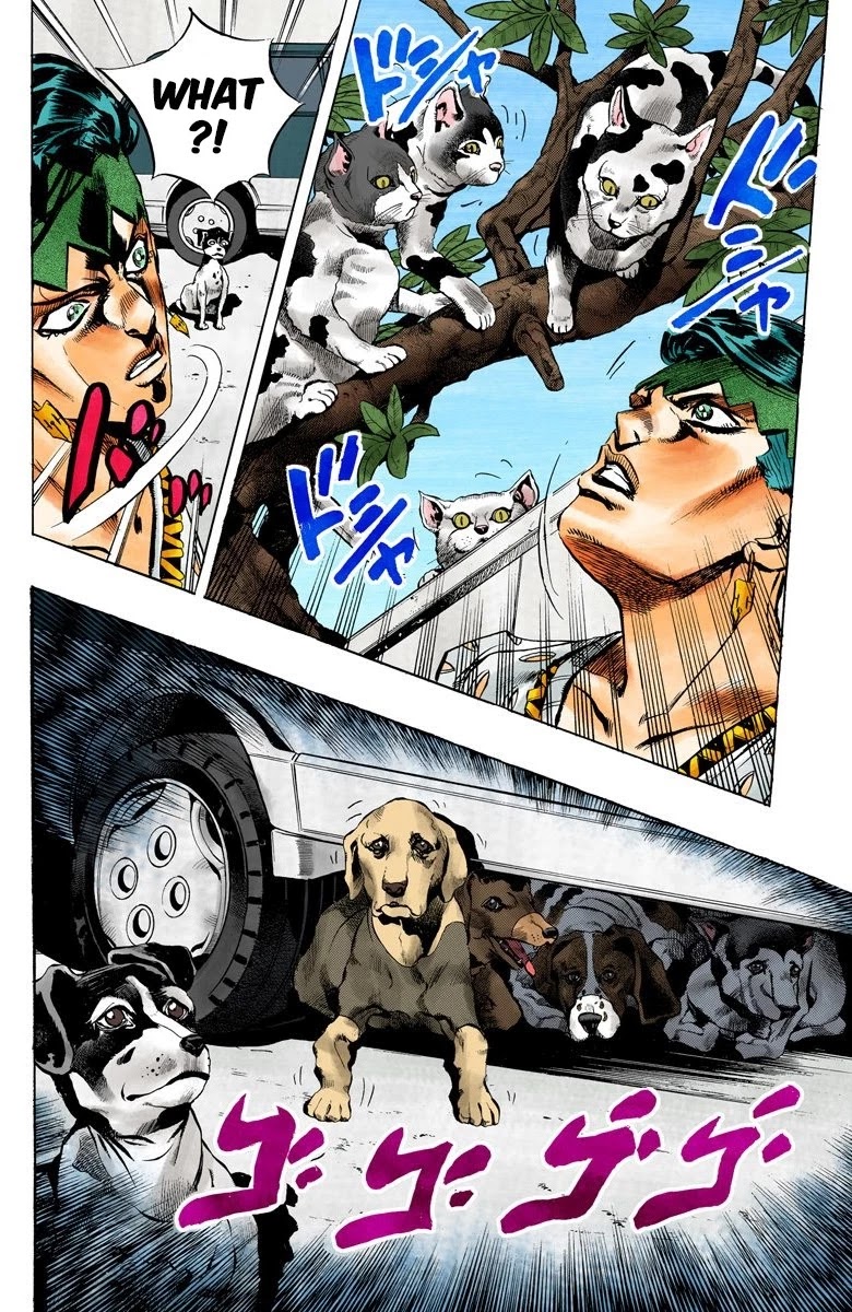 JoJo's Bizarre Adventure Part 4 - Diamond is Unbreakable (Official Colored) Chapter 151 page 9 - Chapter 151: Cheap Trick Part 5