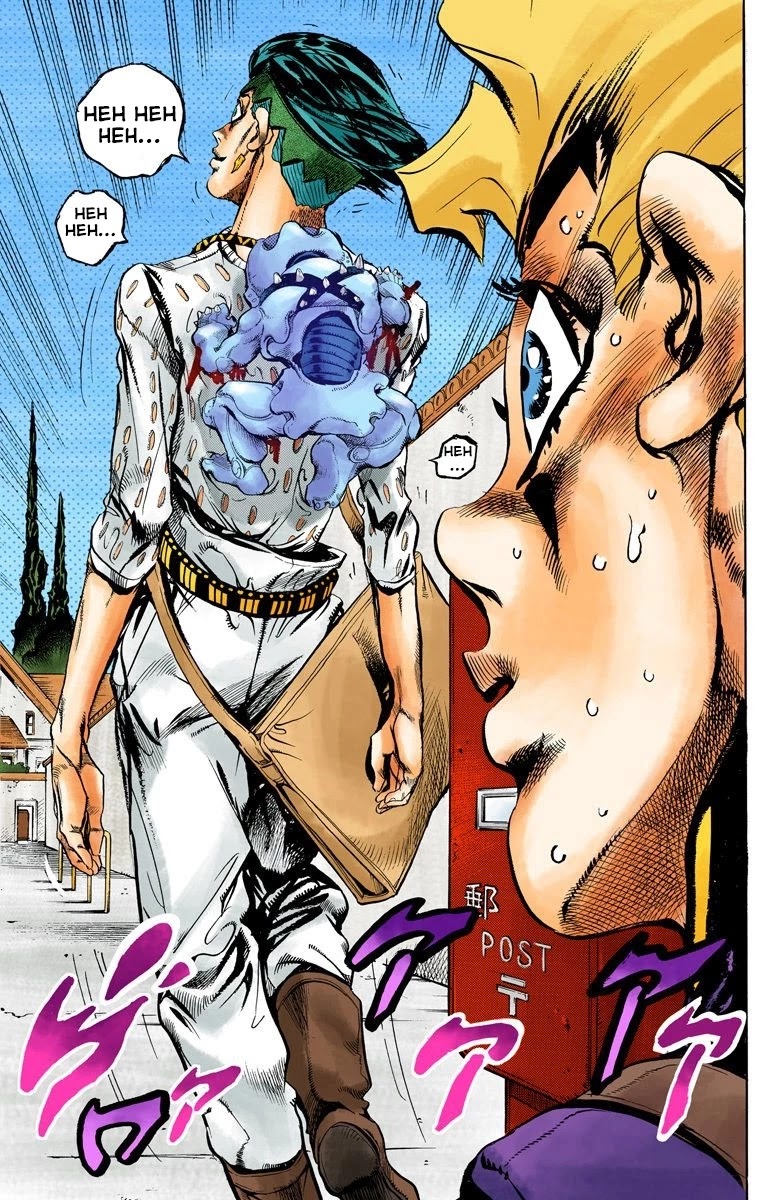 JoJo's Bizarre Adventure Part 4 - Diamond is Unbreakable (Official Colored) Chapter 152 page 10 - Chapter 152: Cheap Trick Part 6