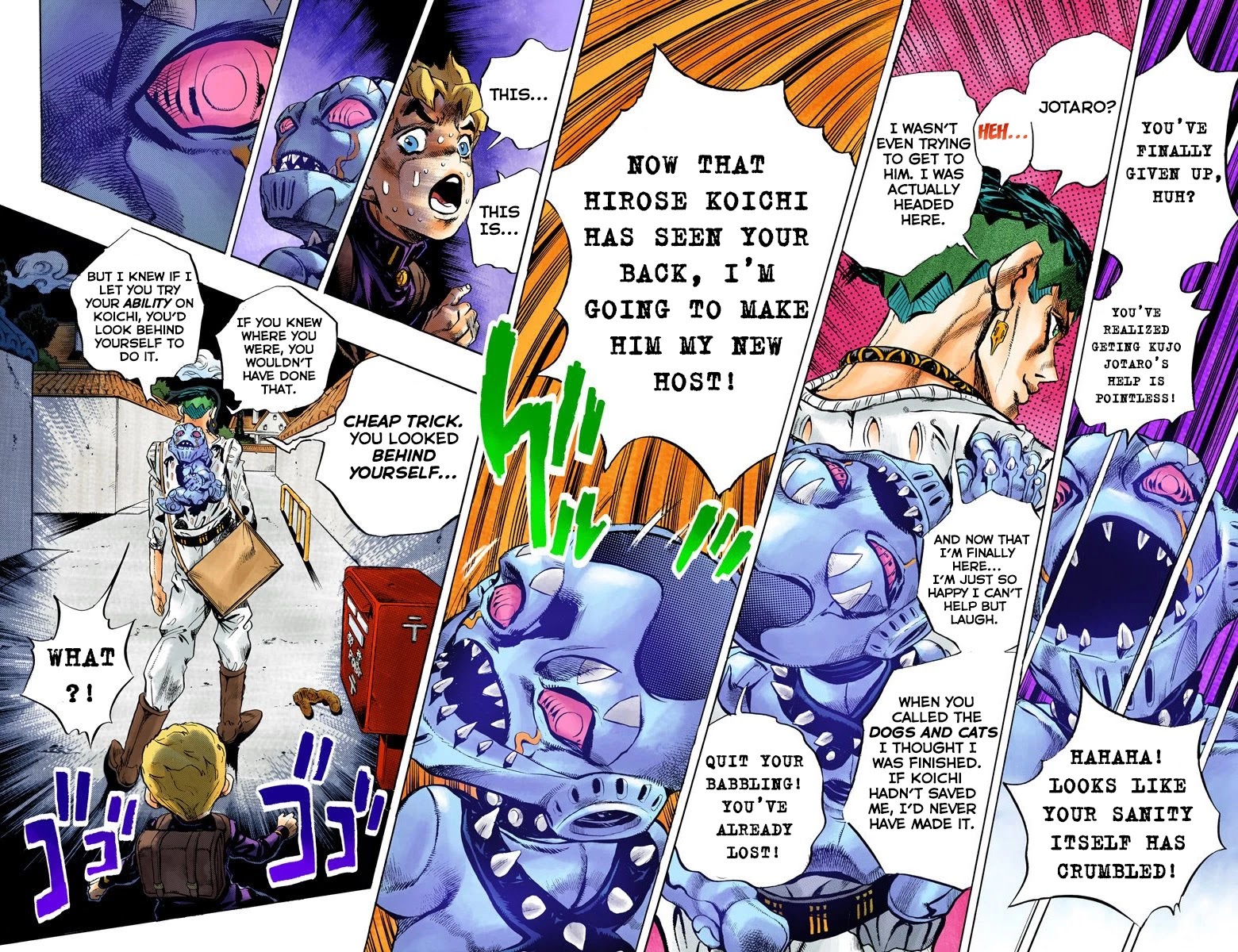 JoJo's Bizarre Adventure Part 4 - Diamond is Unbreakable (Official Colored) Chapter 152 page 11 - Chapter 152: Cheap Trick Part 6
