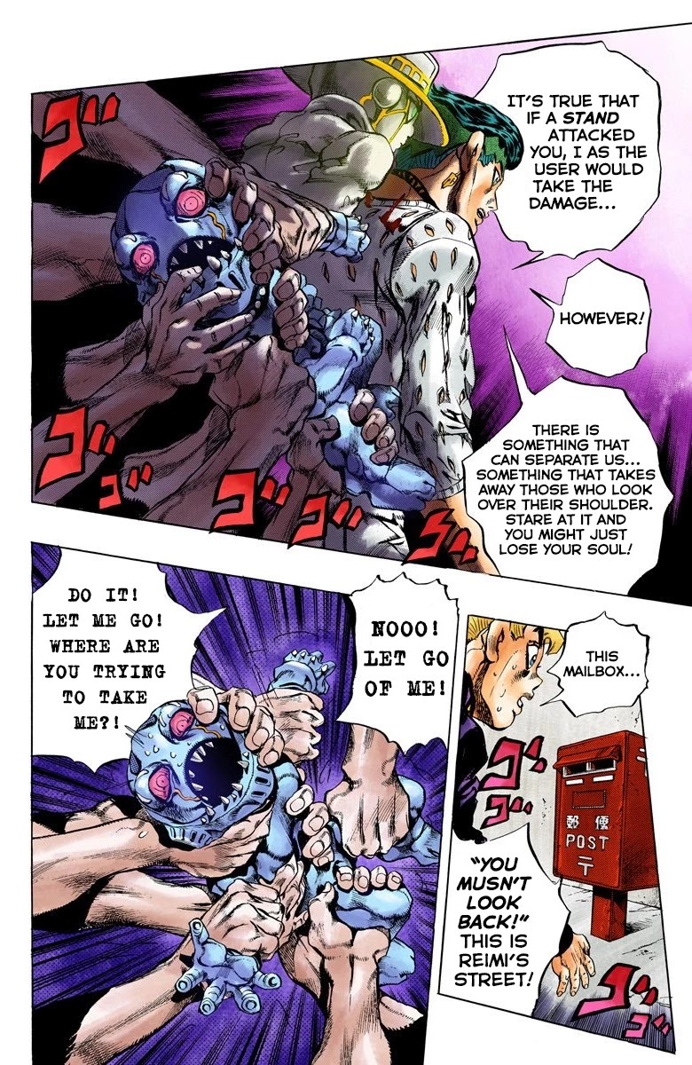 JoJo's Bizarre Adventure Part 4 - Diamond is Unbreakable (Official Colored) Chapter 152 page 13 - Chapter 152: Cheap Trick Part 6