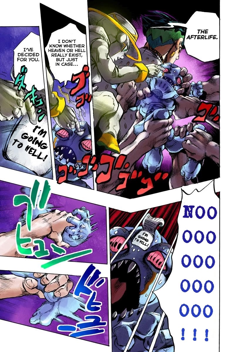 JoJo's Bizarre Adventure Part 4 - Diamond is Unbreakable (Official Colored) Chapter 152 page 14 - Chapter 152: Cheap Trick Part 6