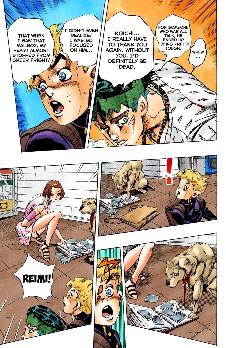 JoJo's Bizarre Adventure Part 4 - Diamond is Unbreakable (Official Colored) Chapter 152 page 16 - Chapter 152: Cheap Trick Part 6
