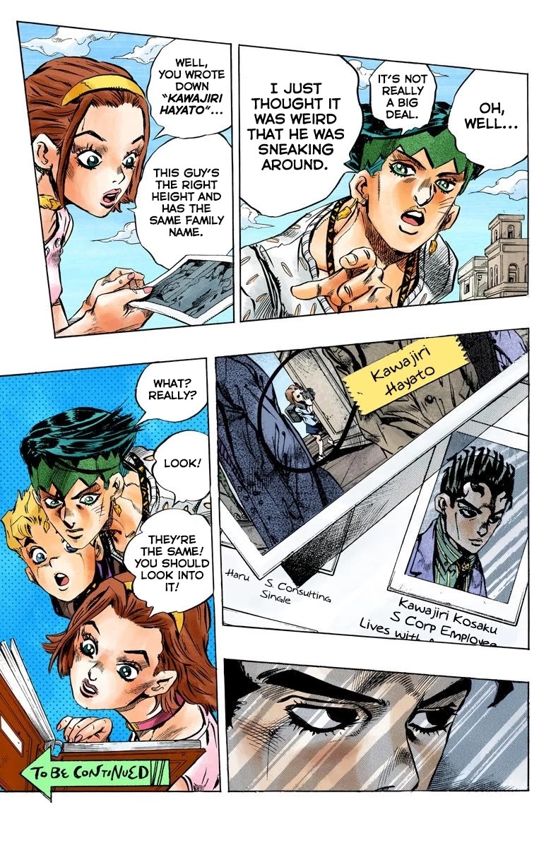 JoJo's Bizarre Adventure Part 4 - Diamond is Unbreakable (Official Colored) Chapter 152 page 18 - Chapter 152: Cheap Trick Part 6