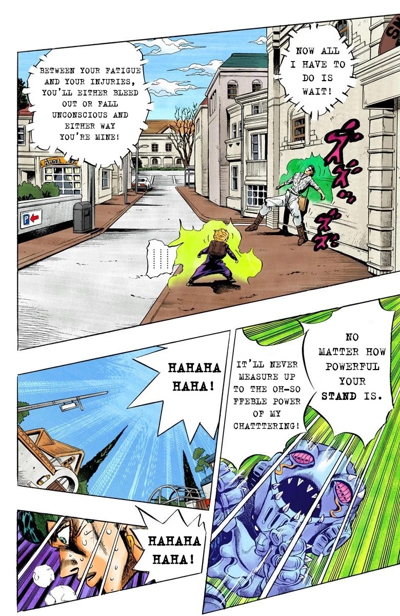 JoJo's Bizarre Adventure Part 4 - Diamond is Unbreakable (Official Colored) Chapter 152 page 7 - Chapter 152: Cheap Trick Part 6
