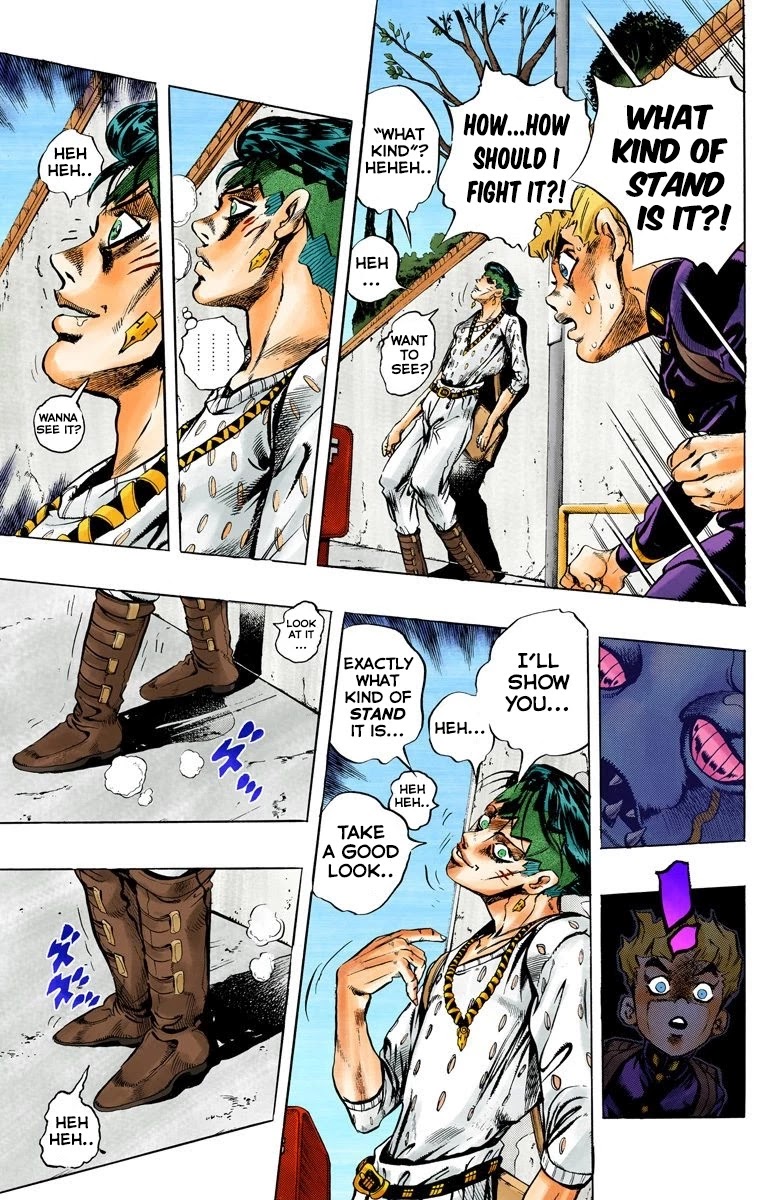 JoJo's Bizarre Adventure Part 4 - Diamond is Unbreakable (Official Colored) Chapter 152 page 8 - Chapter 152: Cheap Trick Part 6