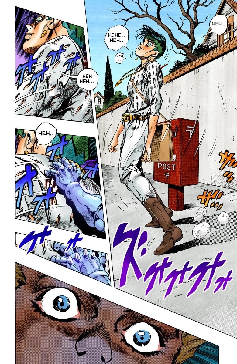 JoJo's Bizarre Adventure Part 4 - Diamond is Unbreakable (Official Colored) Chapter 152 page 9 - Chapter 152: Cheap Trick Part 6