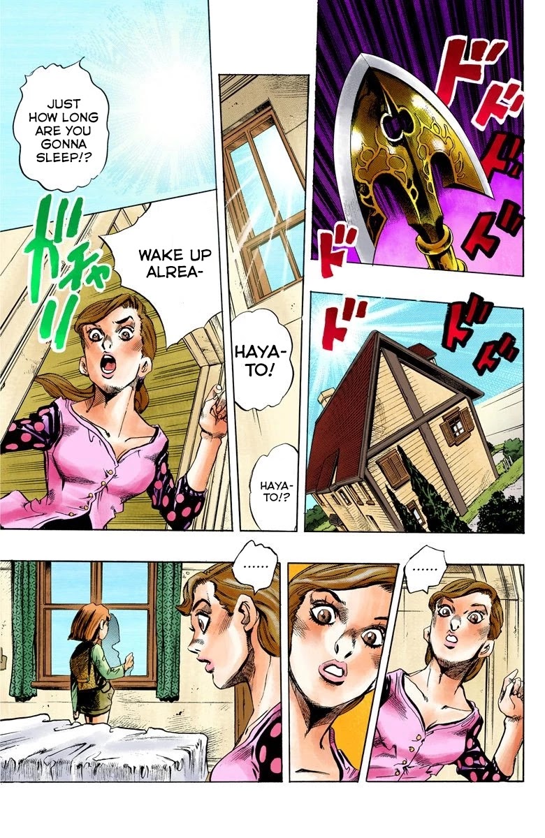 JoJo's Bizarre Adventure Part 4 - Diamond is Unbreakable (Official Colored) Chapter 153 page 19 - Chapter 153: Another One Bites the Dust Part 1