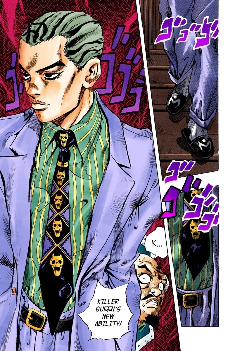 JoJo's Bizarre Adventure Part 4 - Diamond is Unbreakable (Official Colored) Chapter 153 page 21 - Chapter 153: Another One Bites the Dust Part 1