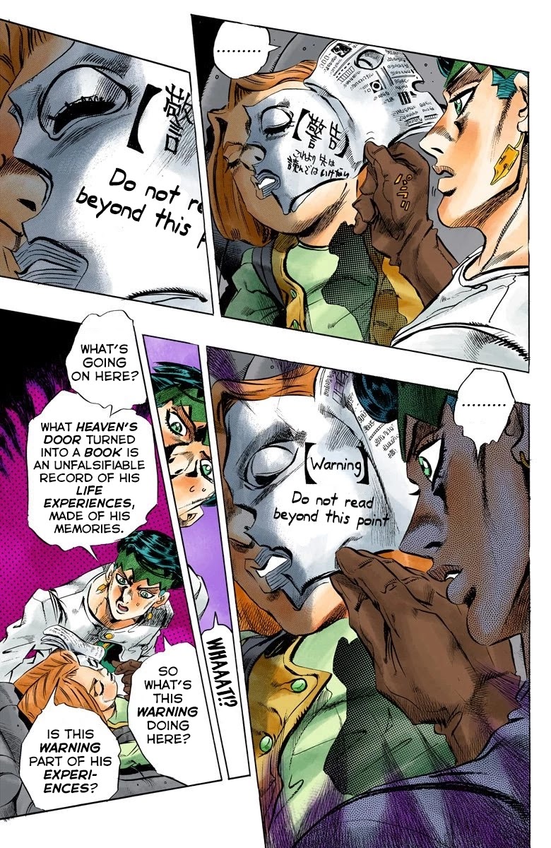 JoJo's Bizarre Adventure Part 4 - Diamond is Unbreakable (Official Colored) Chapter 154 page 16 - Chapter 154: Another One Bites the Dust Part 2