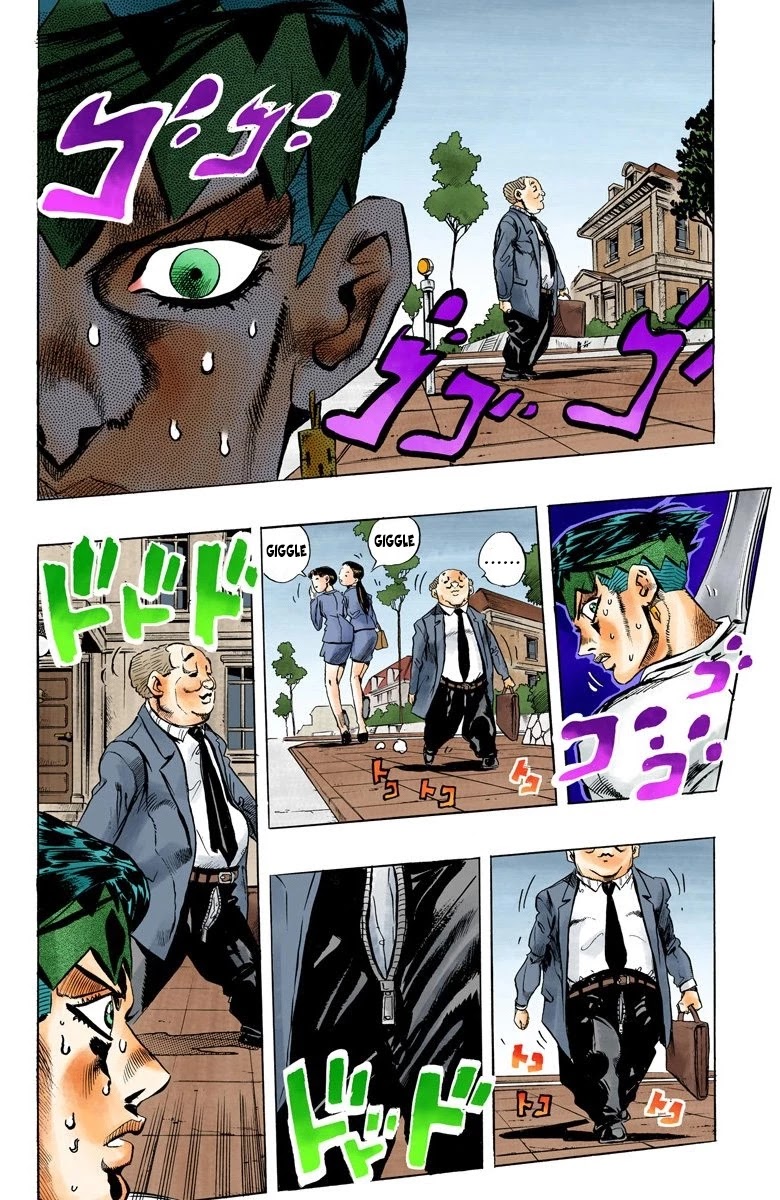JoJo's Bizarre Adventure Part 4 - Diamond is Unbreakable (Official Colored) Chapter 154 page 19 - Chapter 154: Another One Bites the Dust Part 2