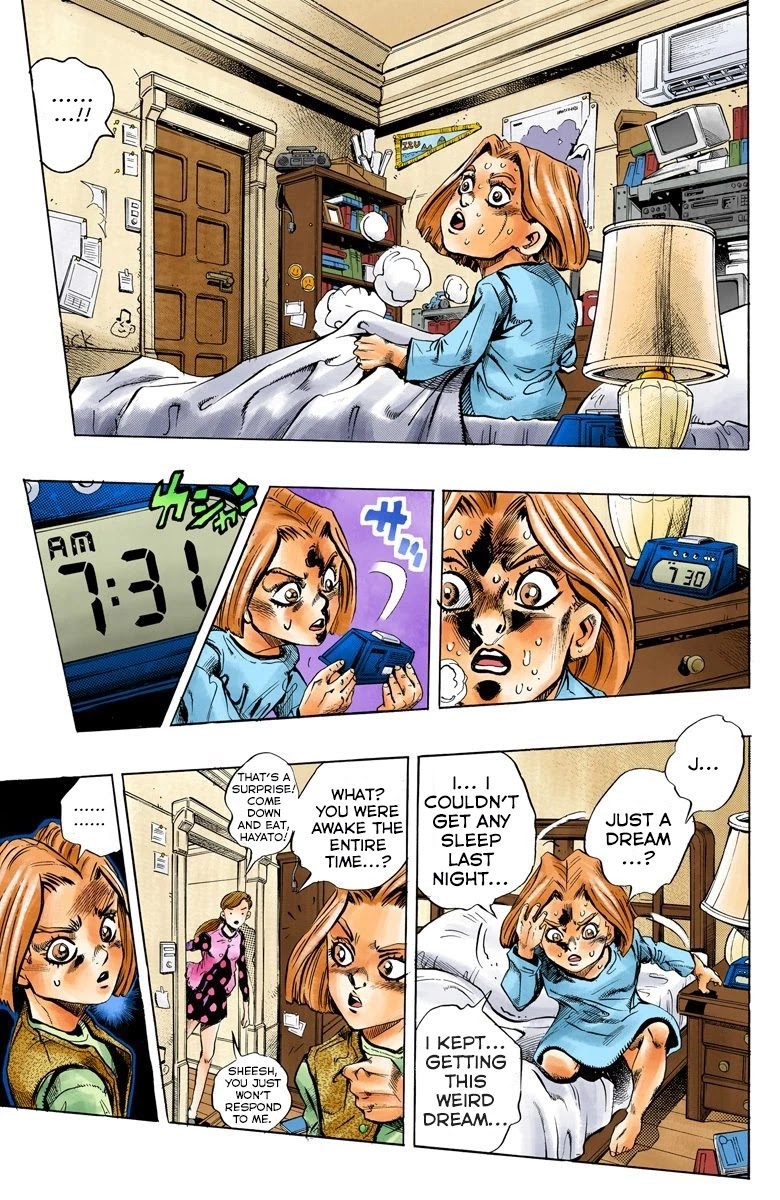 JoJo's Bizarre Adventure Part 4 - Diamond is Unbreakable (Official Colored) Chapter 155 page 17 - Chapter 155: Another One Bites the Dust Part 3