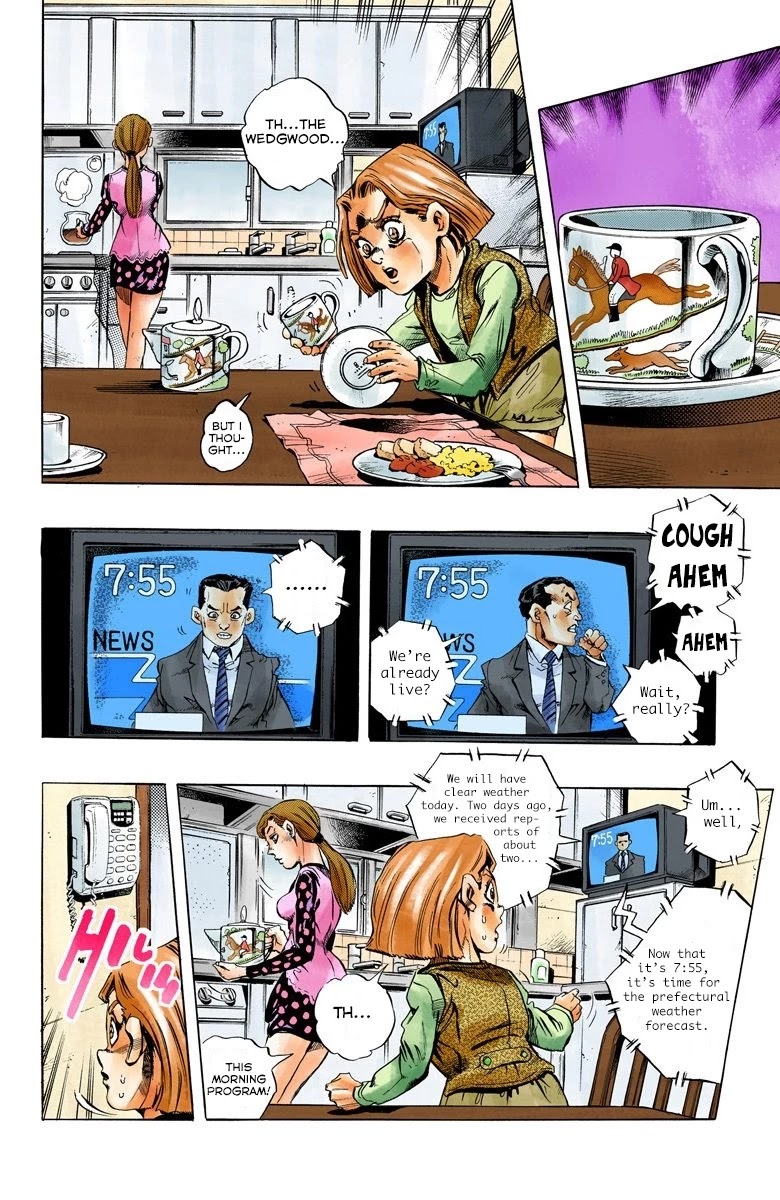JoJo's Bizarre Adventure Part 4 - Diamond is Unbreakable (Official Colored) Chapter 155 page 18 - Chapter 155: Another One Bites the Dust Part 3