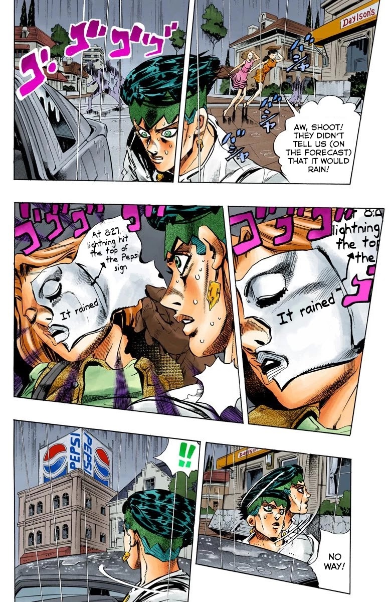 JoJo's Bizarre Adventure Part 4 - Diamond is Unbreakable (Official Colored) Chapter 155 page 3 - Chapter 155: Another One Bites the Dust Part 3