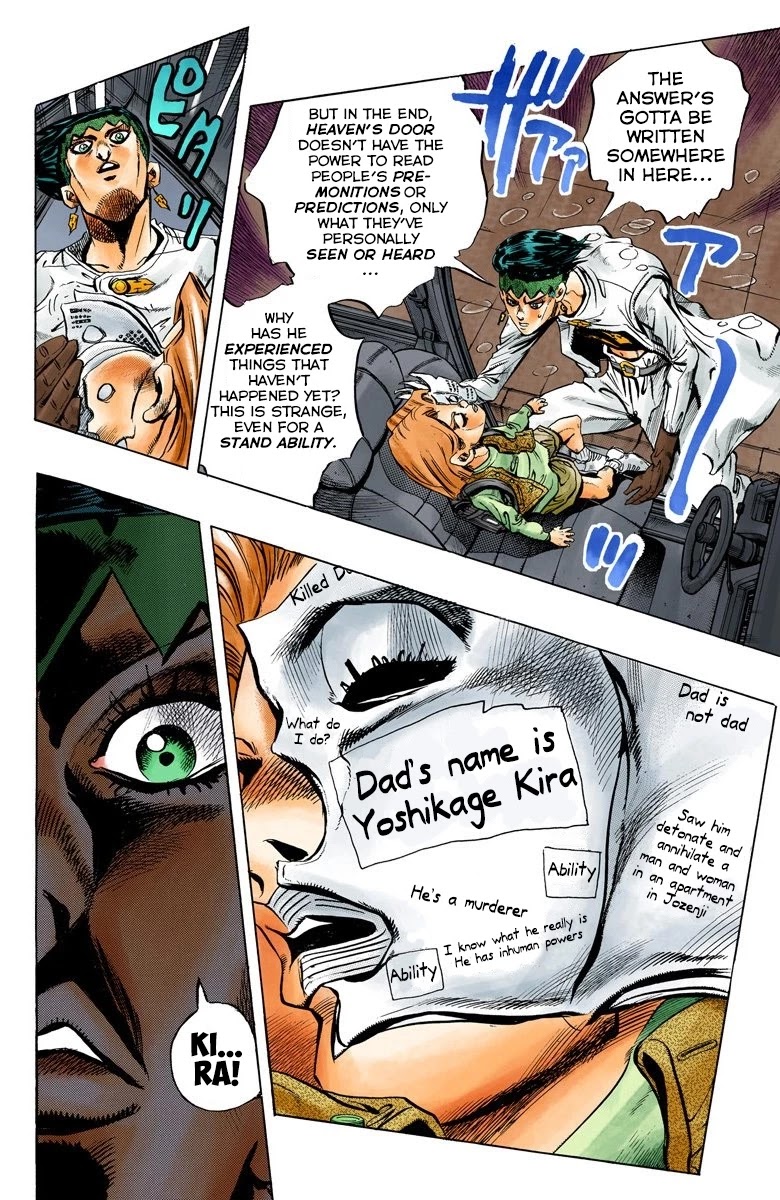 JoJo's Bizarre Adventure Part 4 - Diamond is Unbreakable (Official Colored) Chapter 155 page 5 - Chapter 155: Another One Bites the Dust Part 3