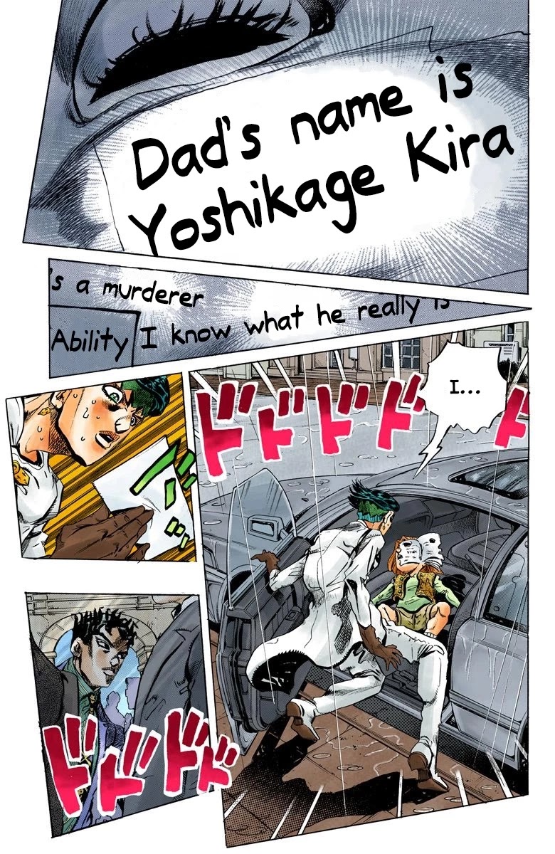 JoJo's Bizarre Adventure Part 4 - Diamond is Unbreakable (Official Colored) Chapter 155 page 6 - Chapter 155: Another One Bites the Dust Part 3