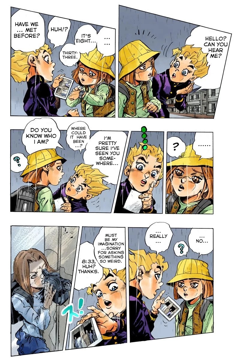 JoJo's Bizarre Adventure Part 4 - Diamond is Unbreakable (Official Colored) Chapter 157 page 11 - Chapter 157: Another One Bites the Dust Part 5