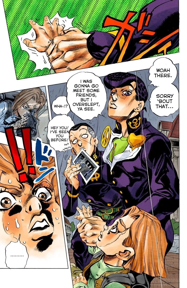 JoJo's Bizarre Adventure Part 4 - Diamond is Unbreakable (Official Colored) Chapter 157 page 14 - Chapter 157: Another One Bites the Dust Part 5