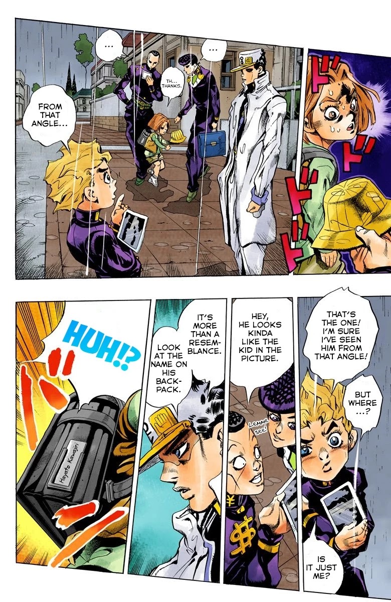 JoJo's Bizarre Adventure Part 4 - Diamond is Unbreakable (Official Colored) Chapter 157 page 17 - Chapter 157: Another One Bites the Dust Part 5