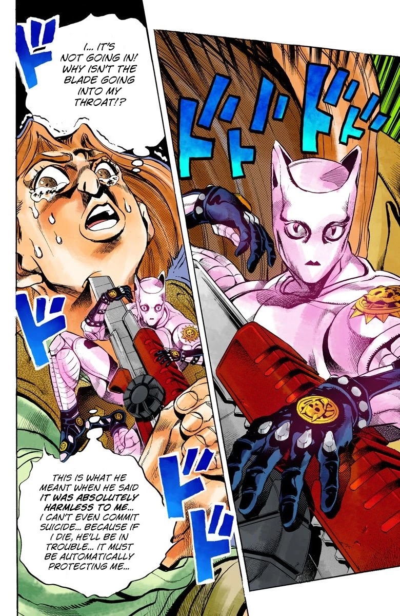 JoJo's Bizarre Adventure Part 4 - Diamond is Unbreakable (Official Colored) Chapter 158 page 11 - Chapter 158: Another One Bites the Dust Part 6