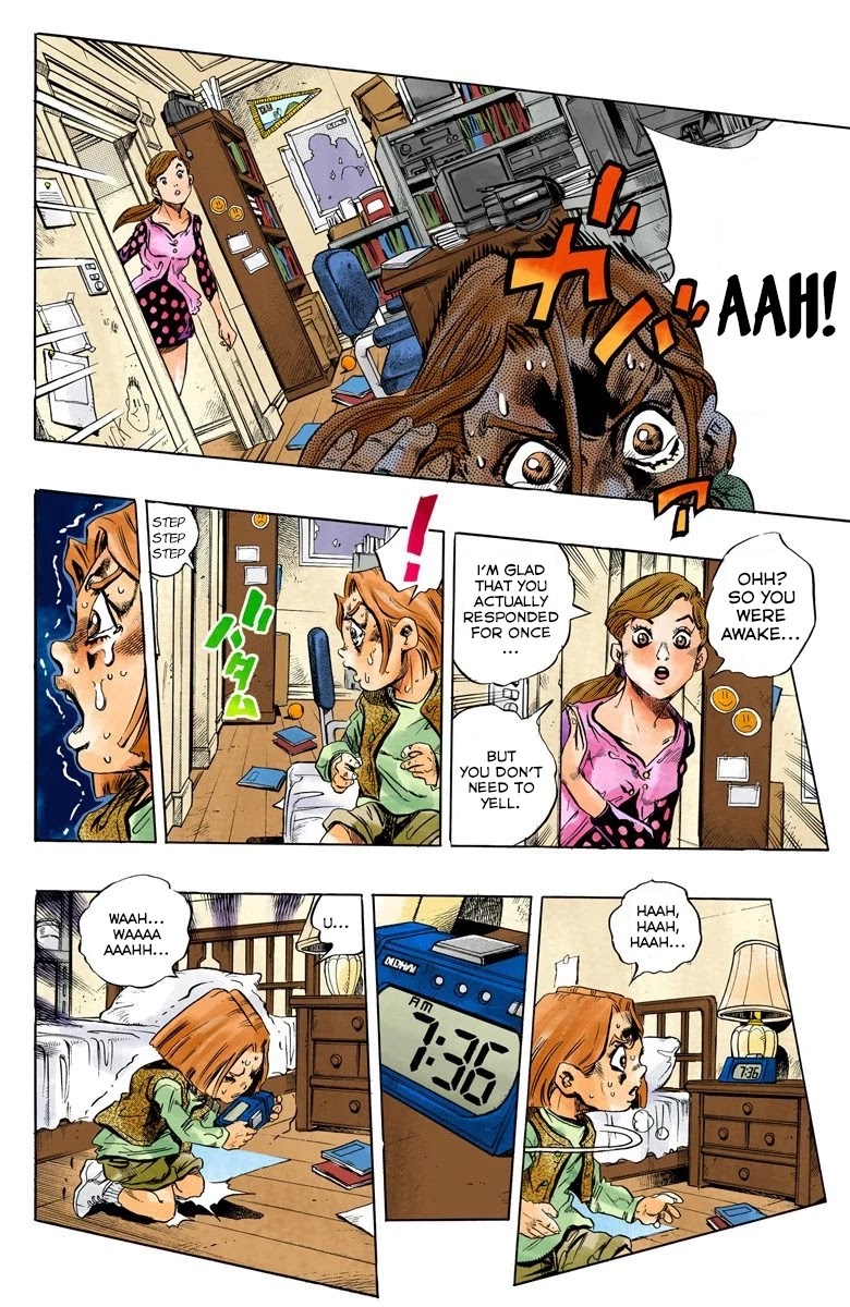 JoJo's Bizarre Adventure Part 4 - Diamond is Unbreakable (Official Colored) Chapter 158 page 14 - Chapter 158: Another One Bites the Dust Part 6