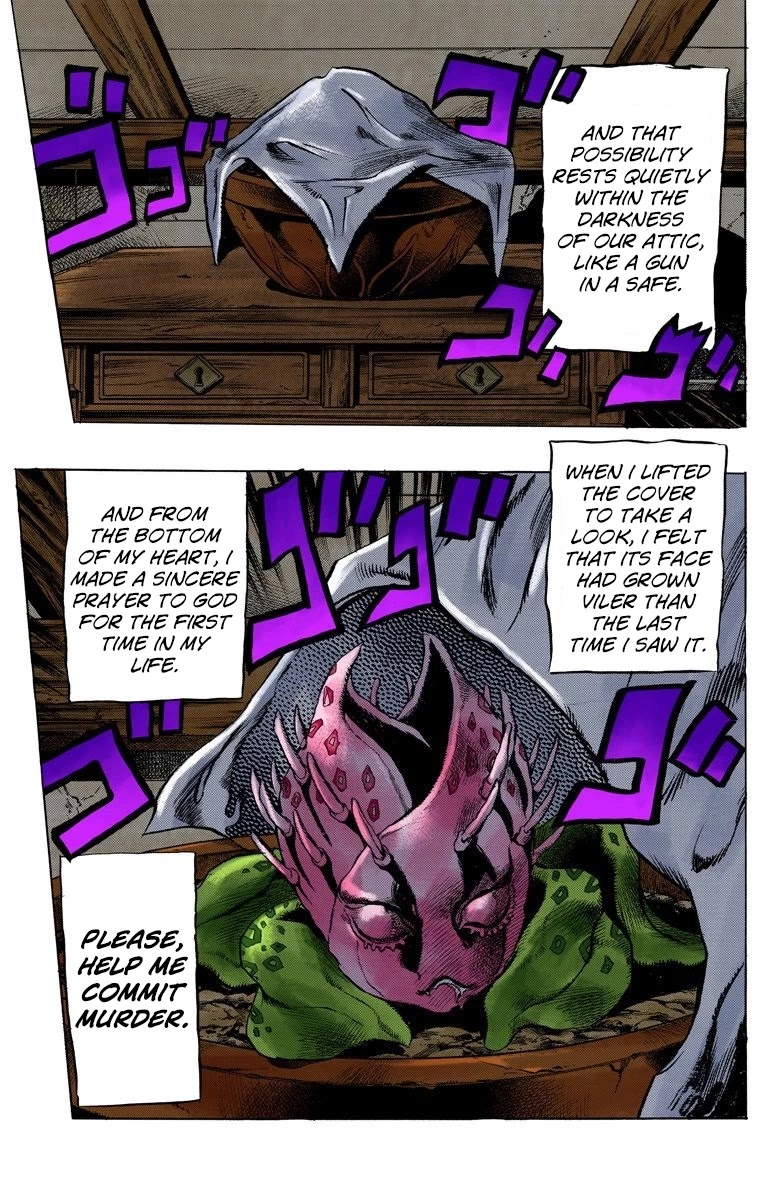 JoJo's Bizarre Adventure Part 4 - Diamond is Unbreakable (Official Colored) Chapter 158 page 17 - Chapter 158: Another One Bites the Dust Part 6