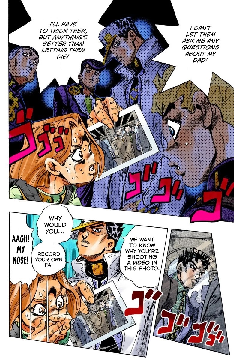 JoJo's Bizarre Adventure Part 4 - Diamond is Unbreakable (Official Colored) Chapter 158 page 3 - Chapter 158: Another One Bites the Dust Part 6