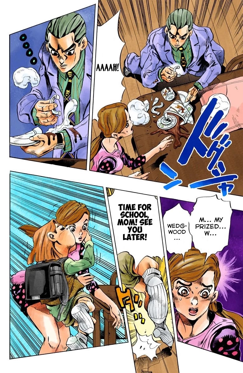 JoJo's Bizarre Adventure Part 4 - Diamond is Unbreakable (Official Colored) Chapter 159 page 11 - Chapter 159: Another One Bites the Dust Part 7