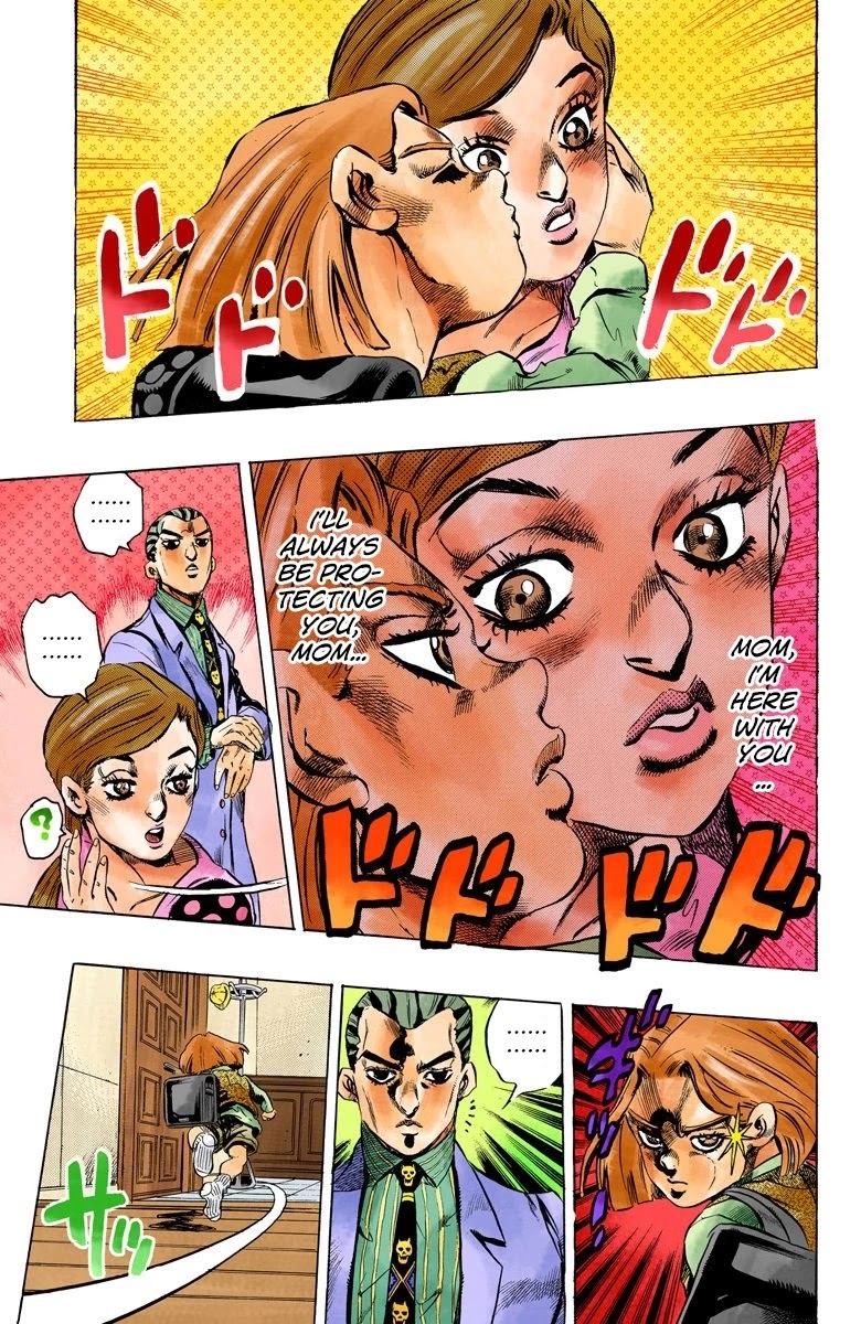JoJo's Bizarre Adventure Part 4 - Diamond is Unbreakable (Official Colored) Chapter 159 page 12 - Chapter 159: Another One Bites the Dust Part 7