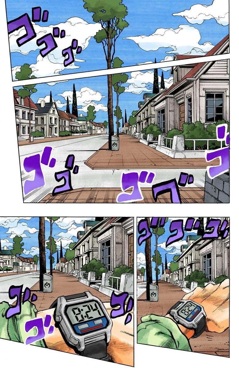 JoJo's Bizarre Adventure Part 4 - Diamond is Unbreakable (Official Colored) Chapter 159 page 14 - Chapter 159: Another One Bites the Dust Part 7