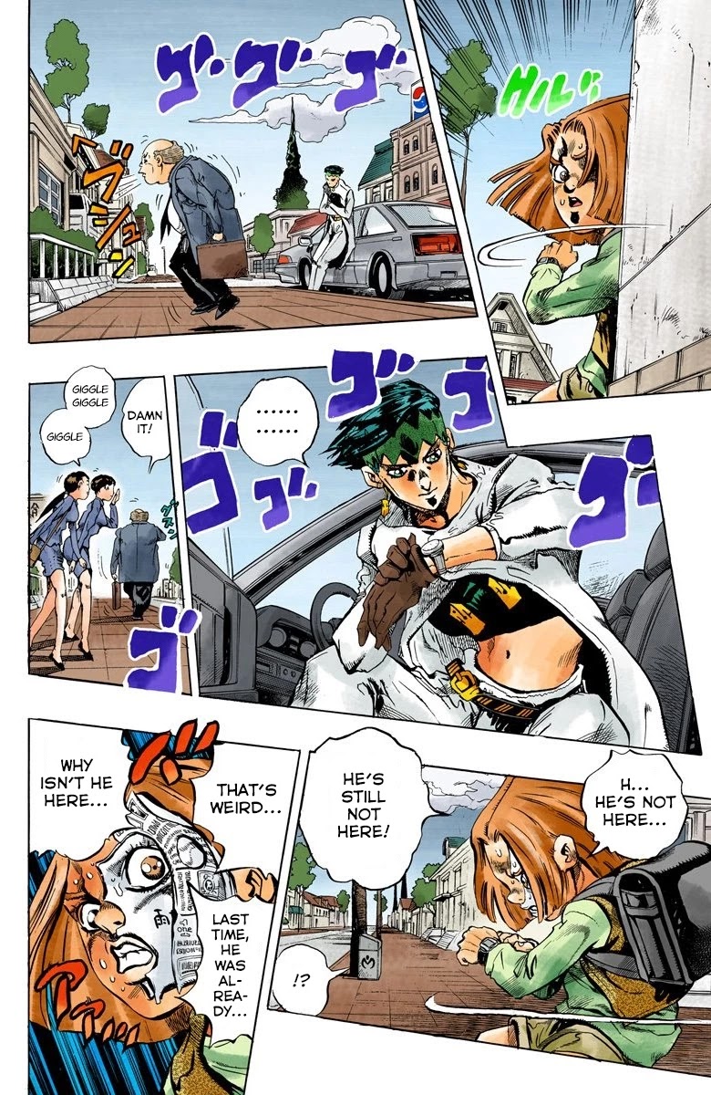 JoJo's Bizarre Adventure Part 4 - Diamond is Unbreakable (Official Colored) Chapter 159 page 15 - Chapter 159: Another One Bites the Dust Part 7