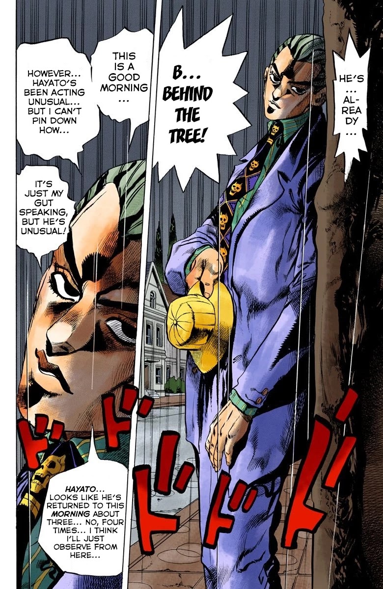 JoJo's Bizarre Adventure Part 4 - Diamond is Unbreakable (Official Colored) Chapter 159 page 19 - Chapter 159: Another One Bites the Dust Part 7