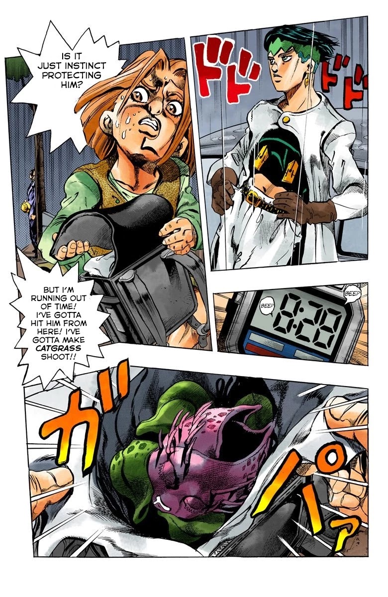 JoJo's Bizarre Adventure Part 4 - Diamond is Unbreakable (Official Colored) Chapter 159 page 20 - Chapter 159: Another One Bites the Dust Part 7